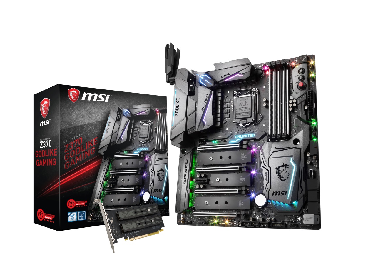 STEP INTO A NEW WORLD WITH NEW MSI Z370 MOTHEBOARDS AND INTEL 8th 